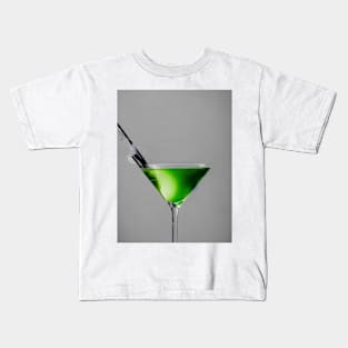 Green Martini Kids T-Shirt